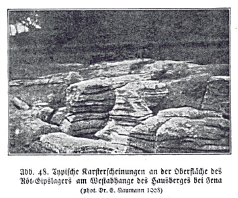 Gipsschlotten: Zustand 1908 (aus Hess von Wichdorf)